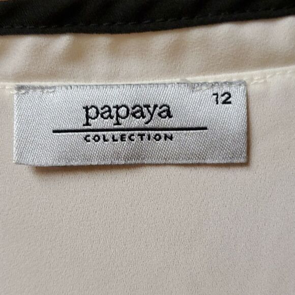 Papaya collection blouse,  size 12 - Picture 2 of 4